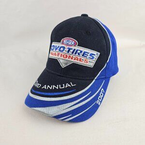 NHRA Hat Mens OSFM Black Toyo Tires Nationals 2007 23rd Annual Drag Racing Cap